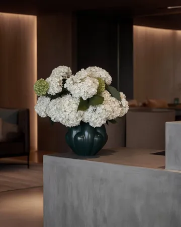 Bloom vase mini - Mørkegrønn - 101 Copenhagen