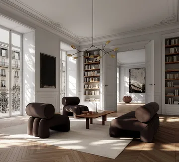 Bloom Vase Stor - Almond - 101 Copenhagen