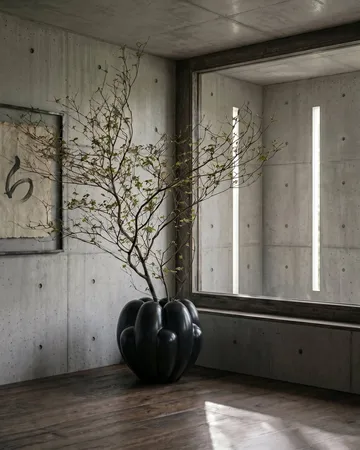 Bloom Vase Stor - Mørkegrønn - 101 Copenhagen