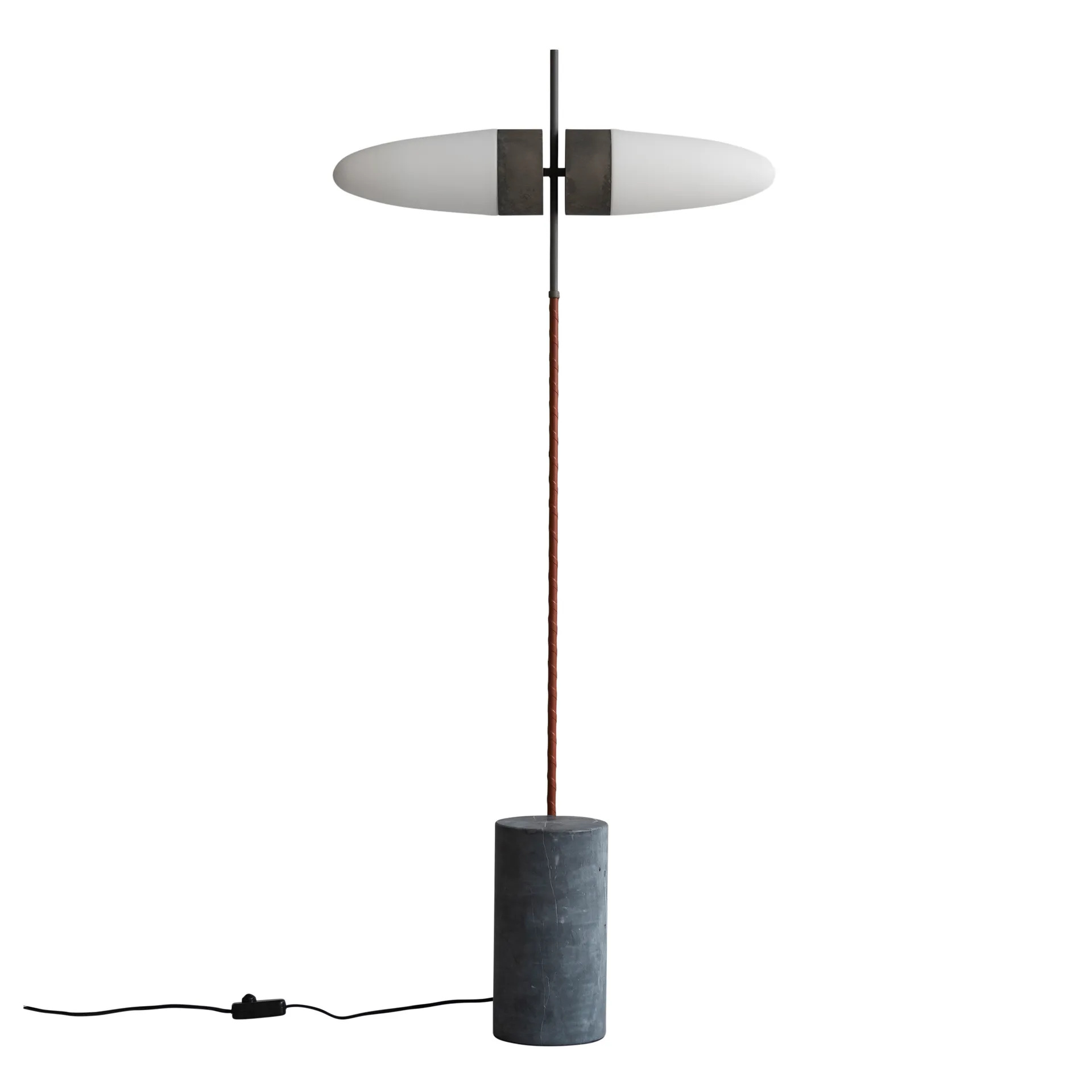 Bull gulvlampe 140 cm, Oksidert 101 Copenhagen