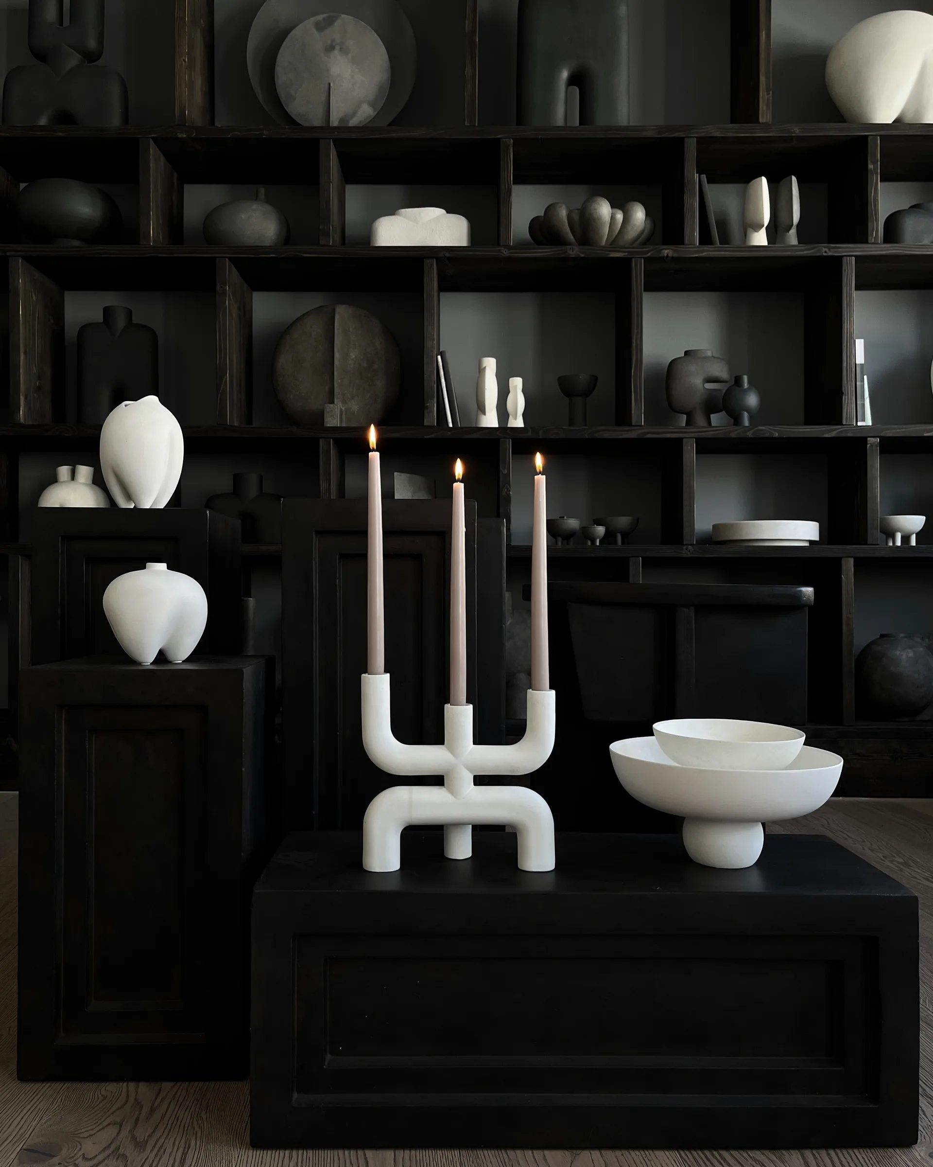 Cobra lysestake 25 x 25 cm, Bone White 101 Copenhagen