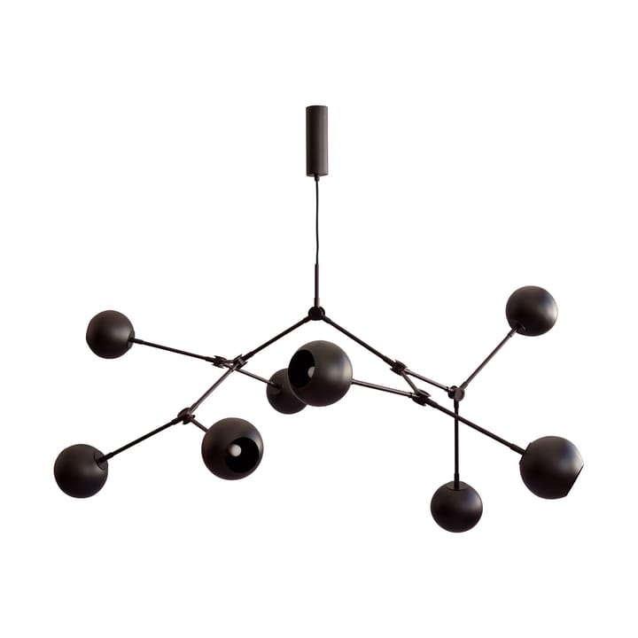 Drop Chandelier Globe takkrone - Burned black - 101 Copenhagen