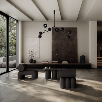 Drop Chandelier Globe takkrone - Burned black - 101 Copenhagen