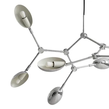Drop Chandelier lysekrone mini - Chrome - 101 Copenhagen