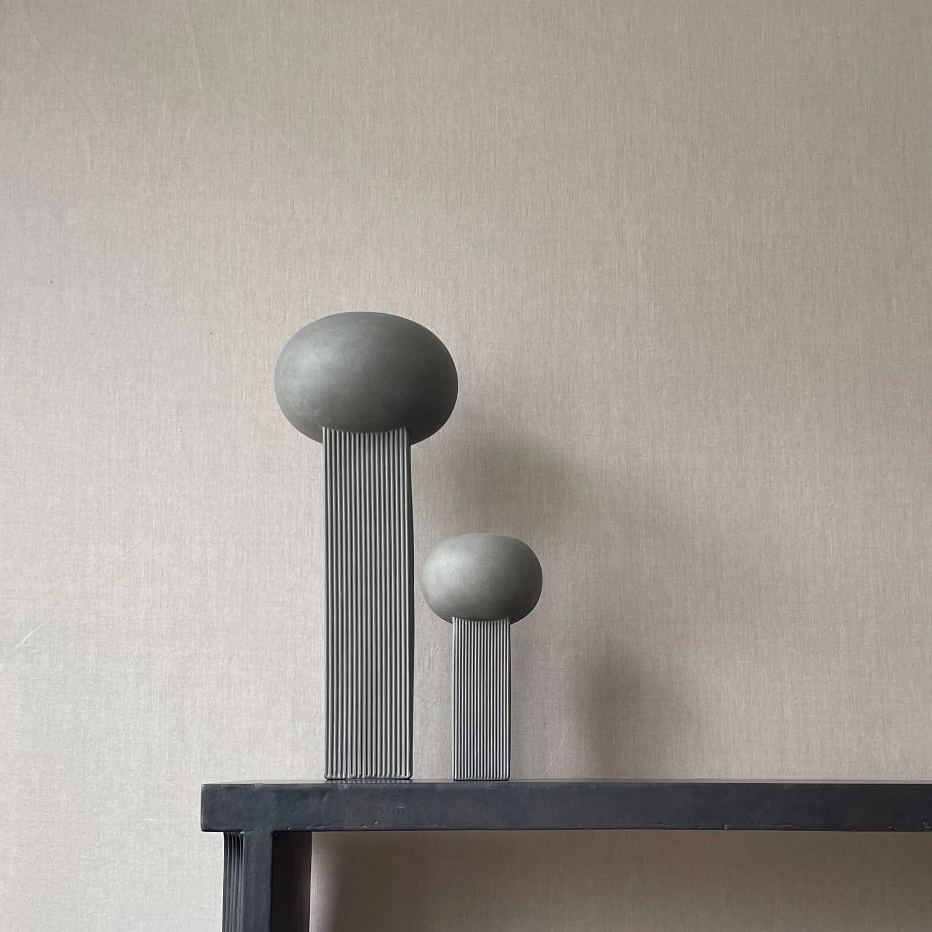 Empire vase Ø15 cm, Dark Grey 101 Copenhagen