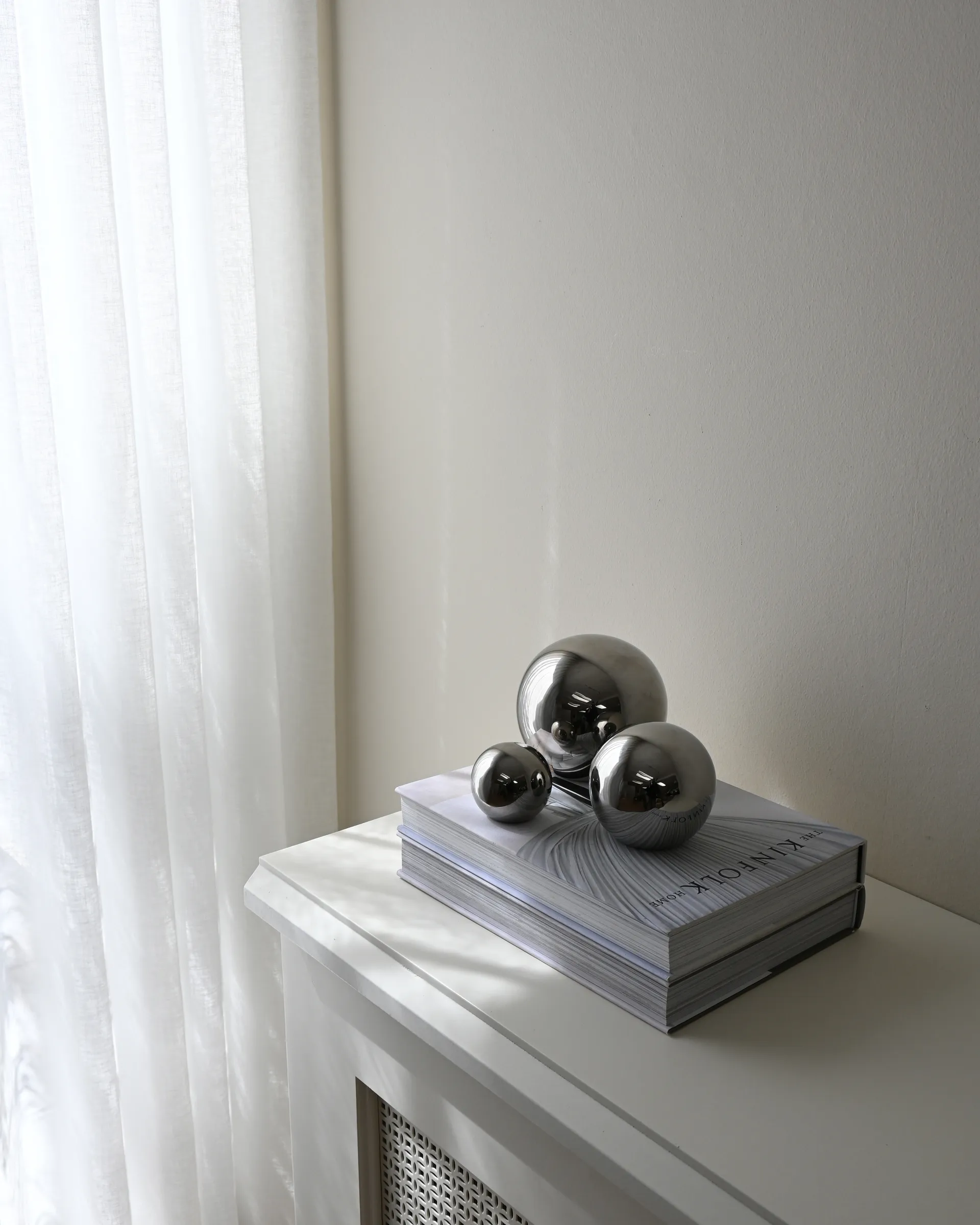 Gallery Balls dekorasjon 3 deler, Chrome 101 Copenhagen