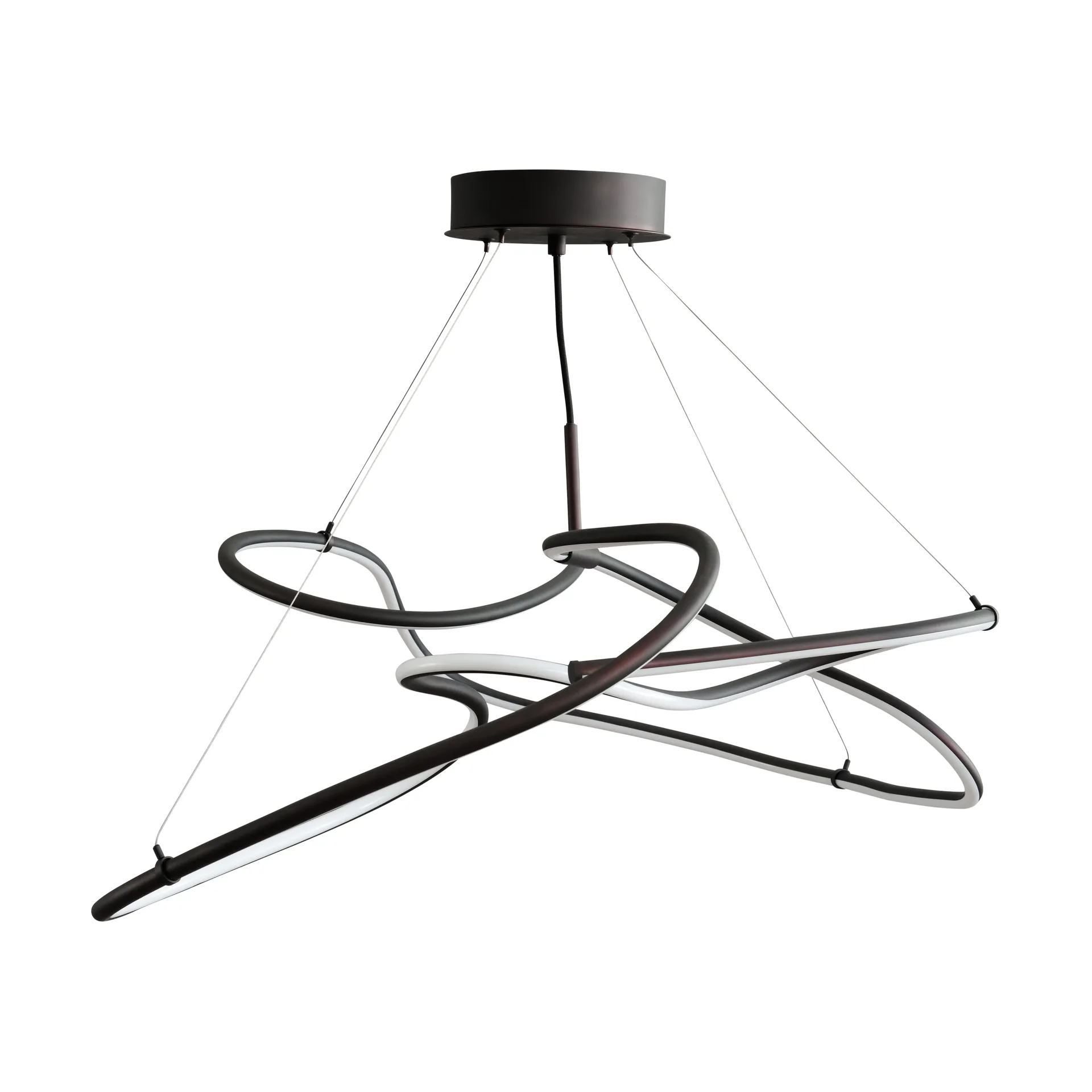 Ghost Chandelier mini taklampe, Burned black 101 Copenhagen