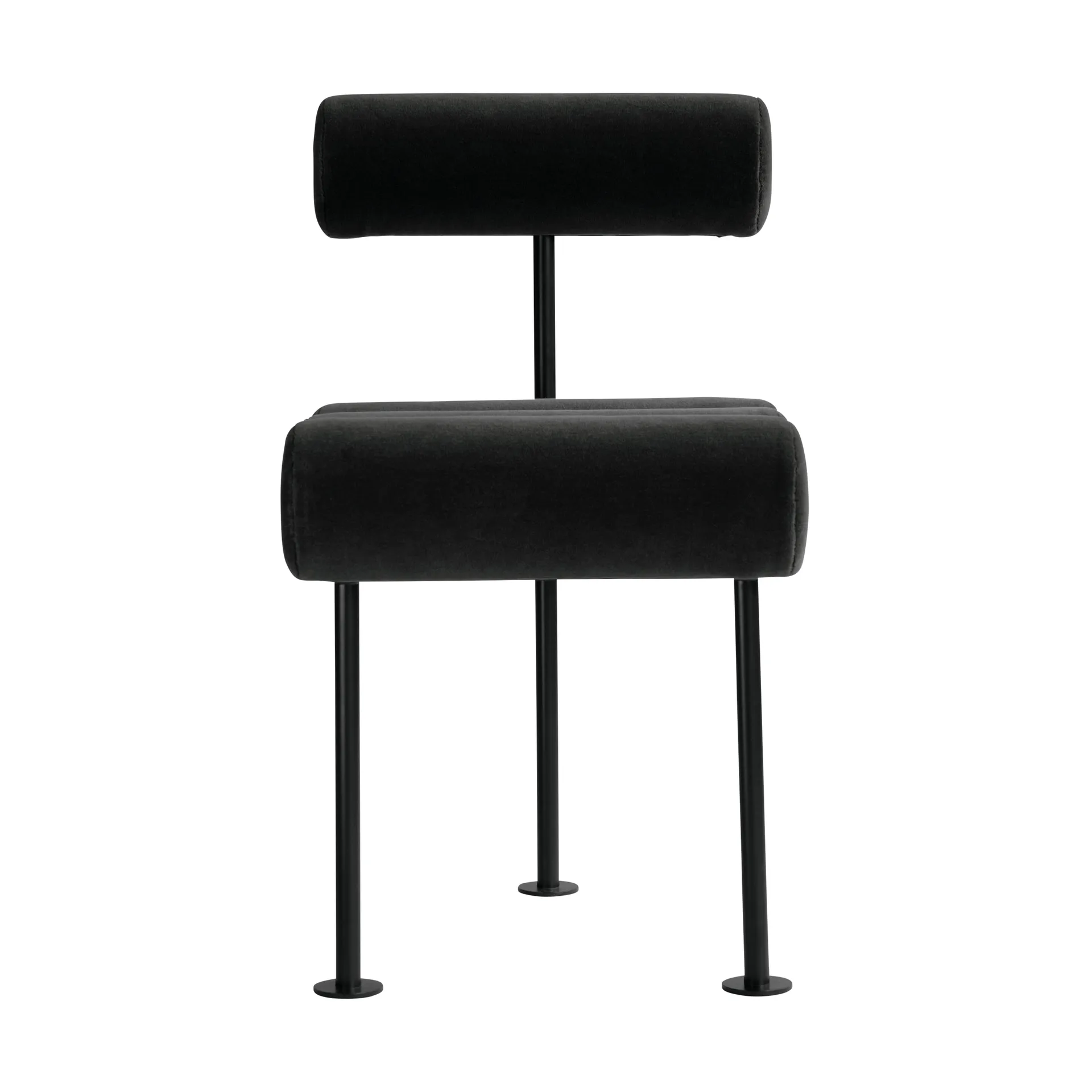 Hiro dining chair, Black frame-torv 101 Copenhagen
