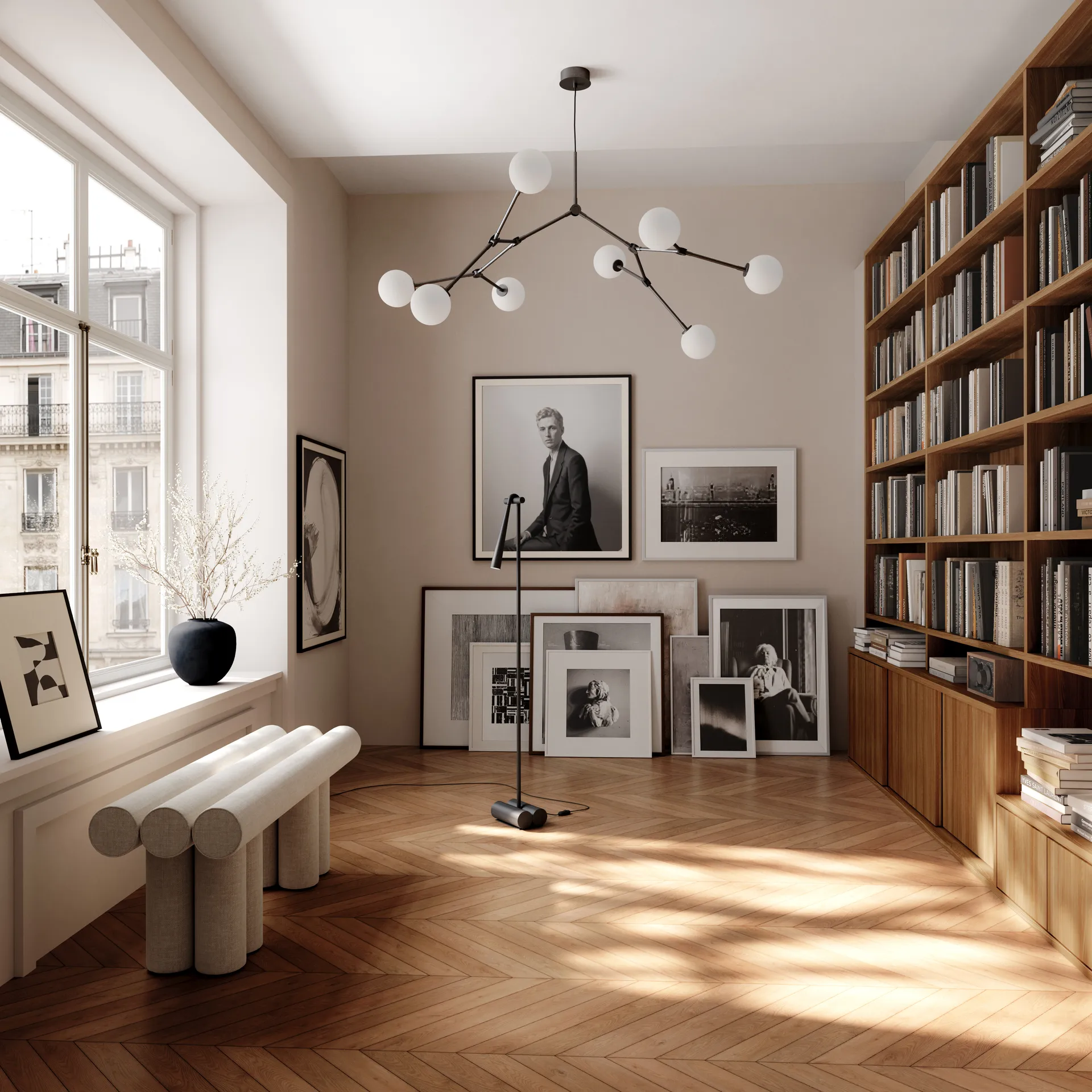 Hiro sittebenk, Linen 101 Copenhagen