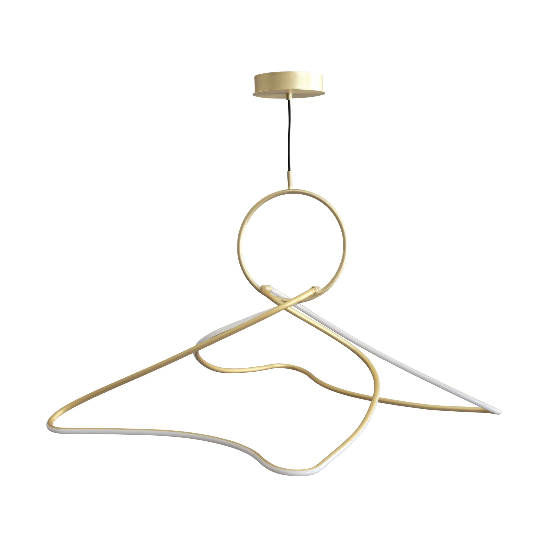Kumo Chandelier Big takkrone, Brass 101 Copenhagen
