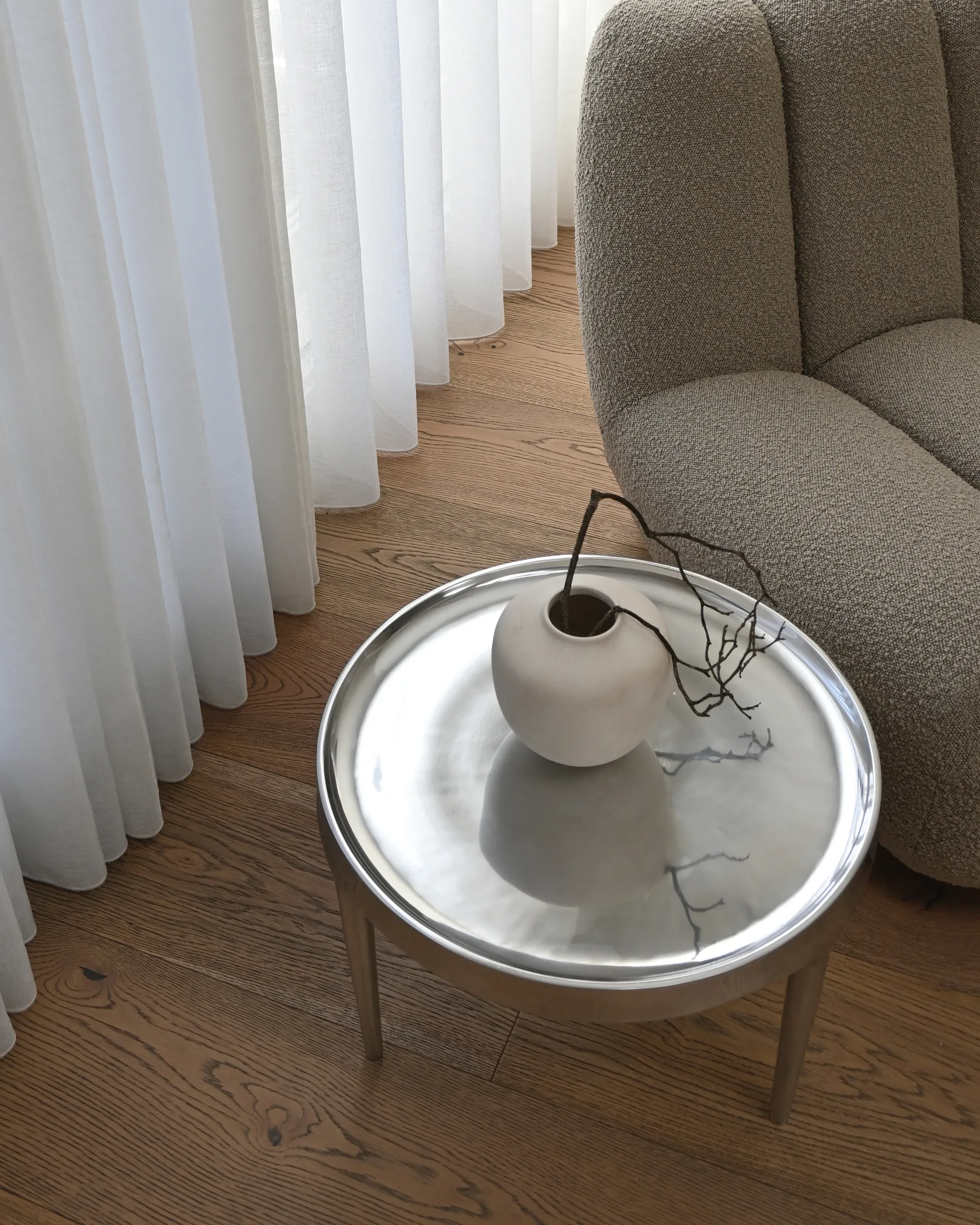 Phantom sidebord, Chrome høy 101 Copenhagen