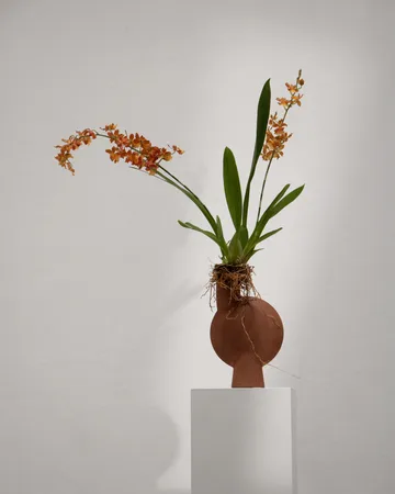 Sphere Bubl Vase Medio - Terracotta - 101 Copenhagen