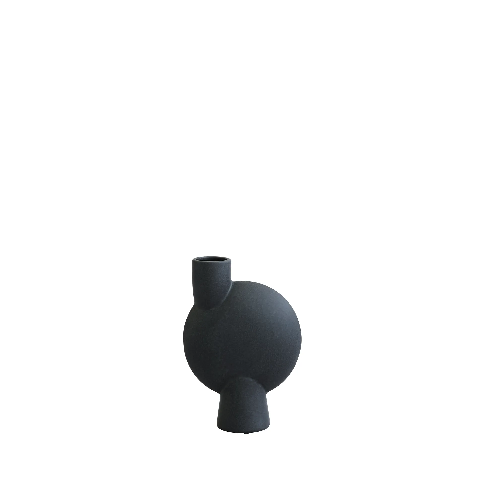Sphere Vase Bubl Medio Ø19 cm, Black 101 Copenhagen