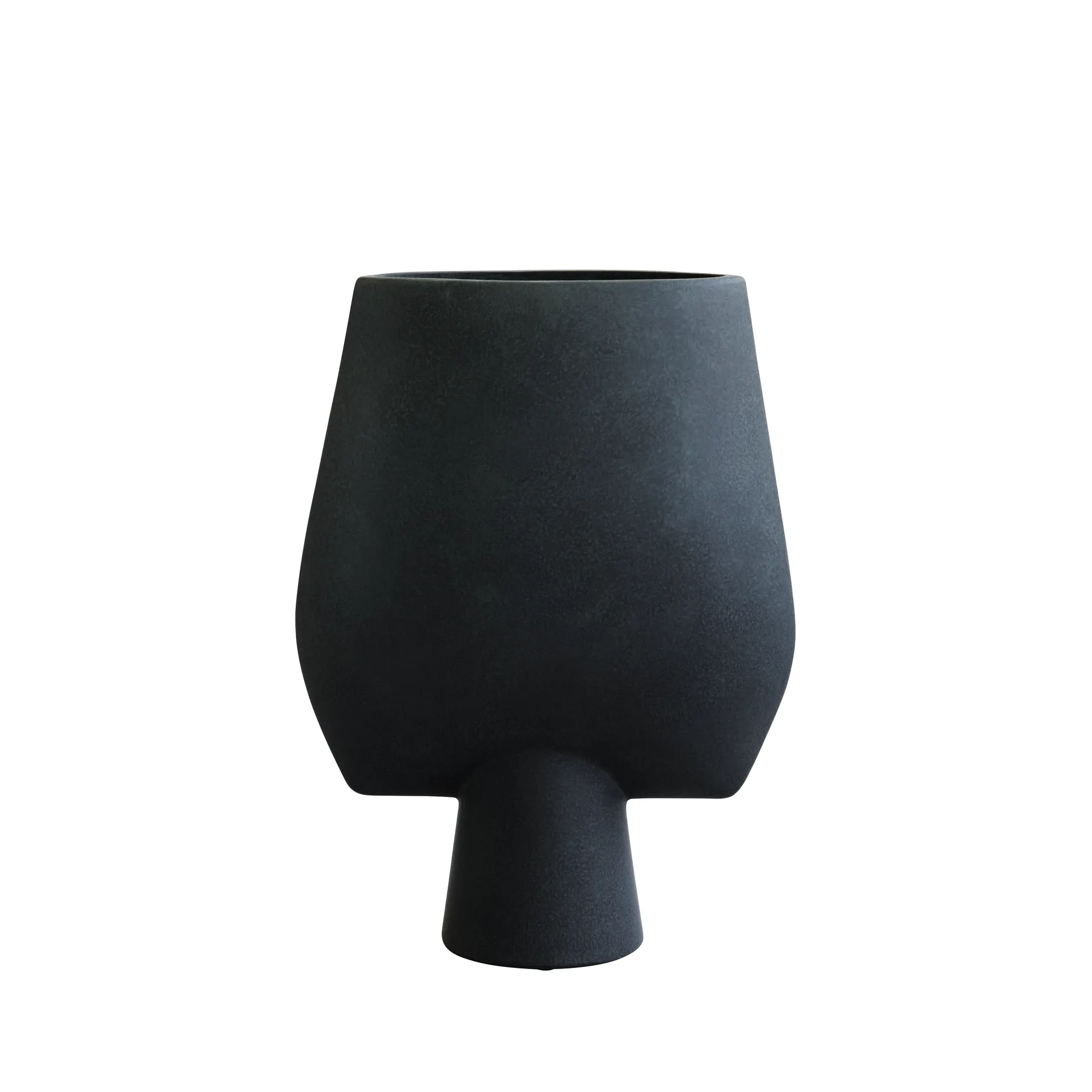 Sphere Vase Square Big Ø33 cm, Black 101 Copenhagen