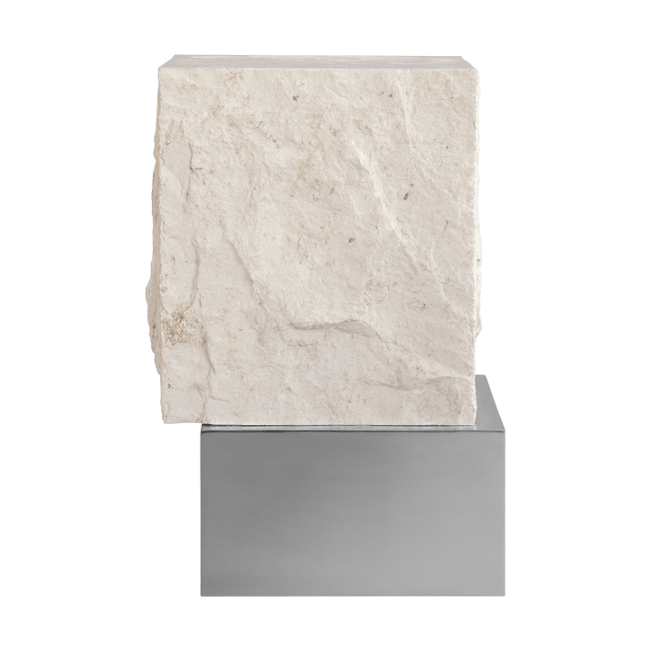 Temple sidebord tall 50x33 cm - Chrome-limestone - 101 Copenhagen