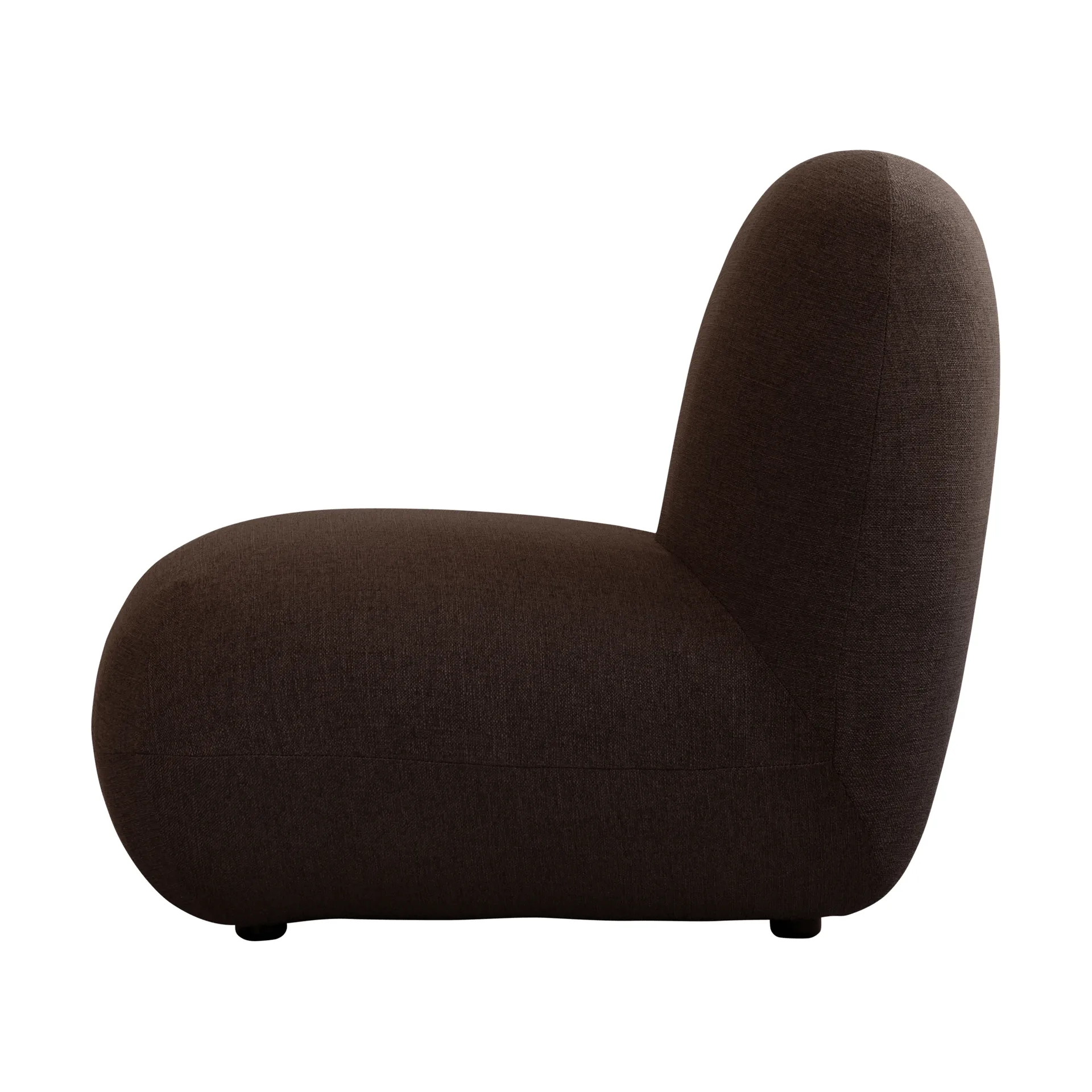 Toe Chair Flat lenestol 92x75 cm, Dark brown 101 Copenhagen