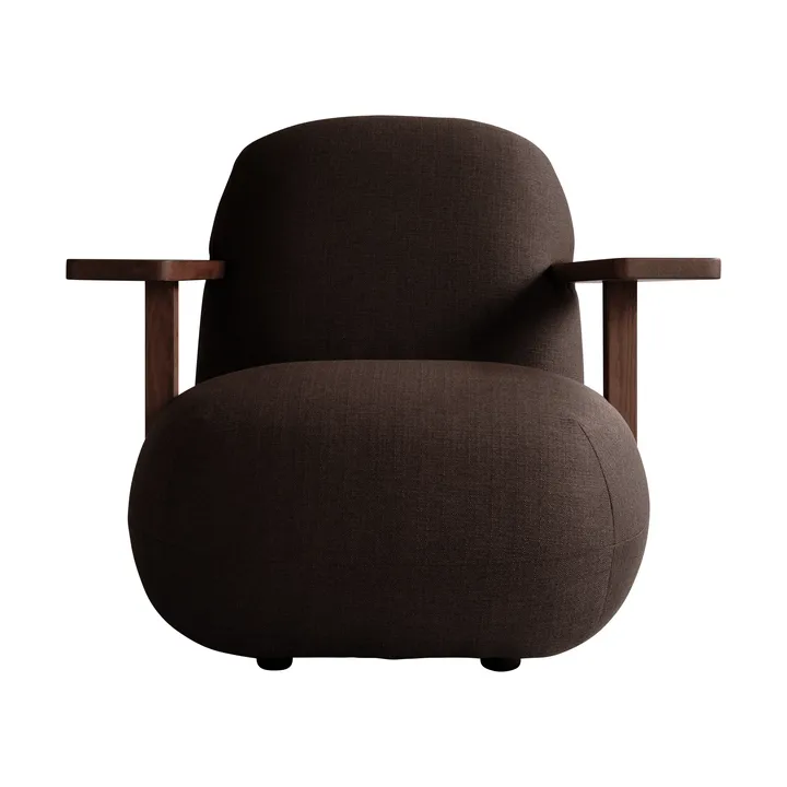 Toe chair lenestol med armlener - Classic brown oak-mørk brun - 101 Copenhagen
