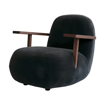Toe chair lenestol med armlener - Classic brown oak-torv - 101 Copenhagen