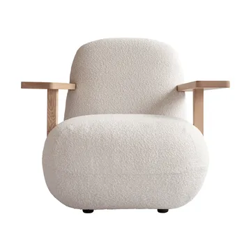 Toe chair lenestol med armlener - Natural eik-off white - 101 Copenhagen
