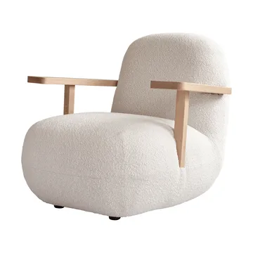 Toe chair lenestol med armlener - Natural eik-off white - 101 Copenhagen