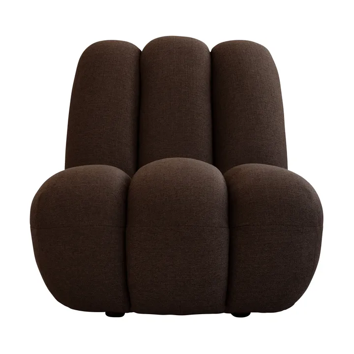 Toe loungefåtølj - Dark brown - 101 Copenhagen