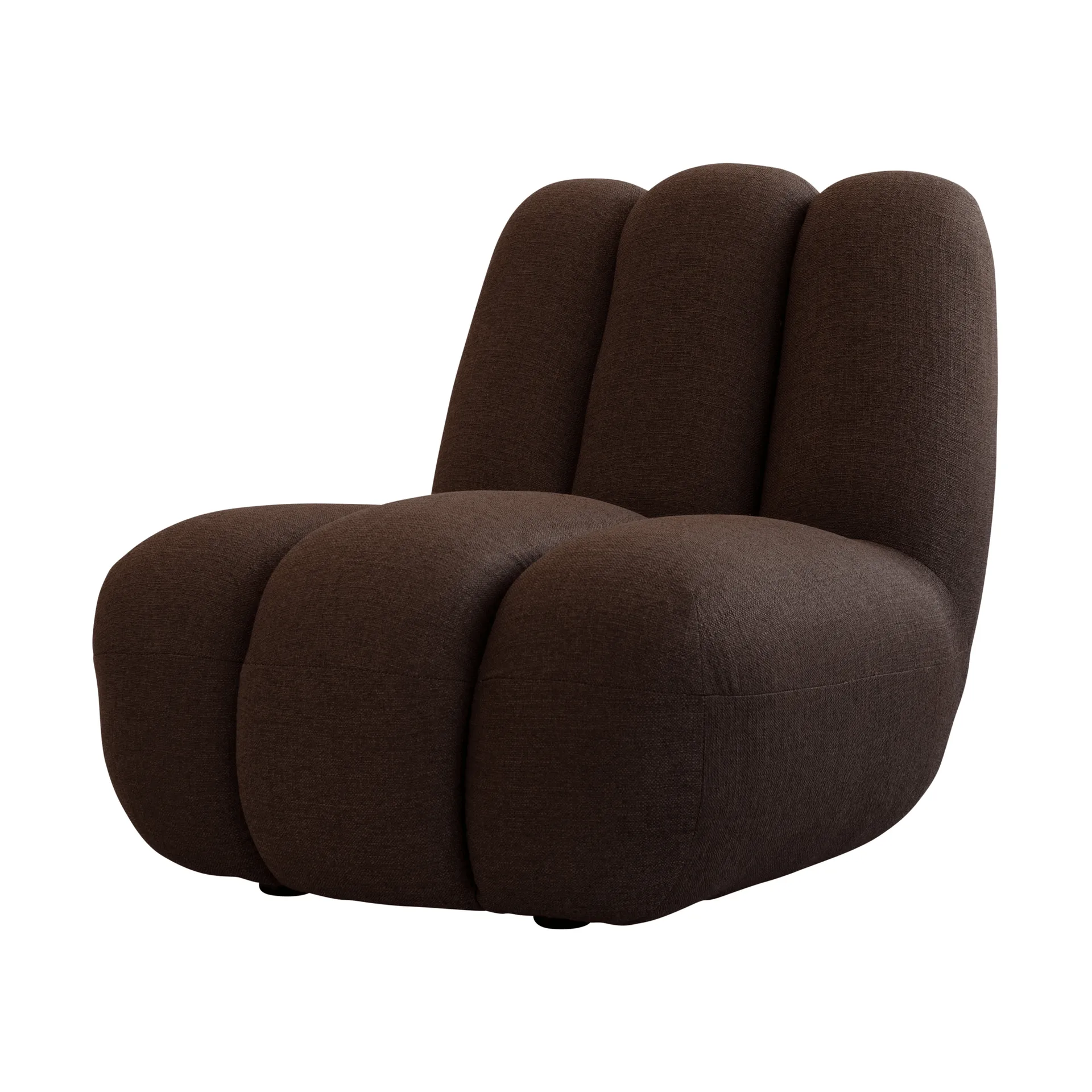 Toe loungefåtølj, Dark brown 101 Copenhagen