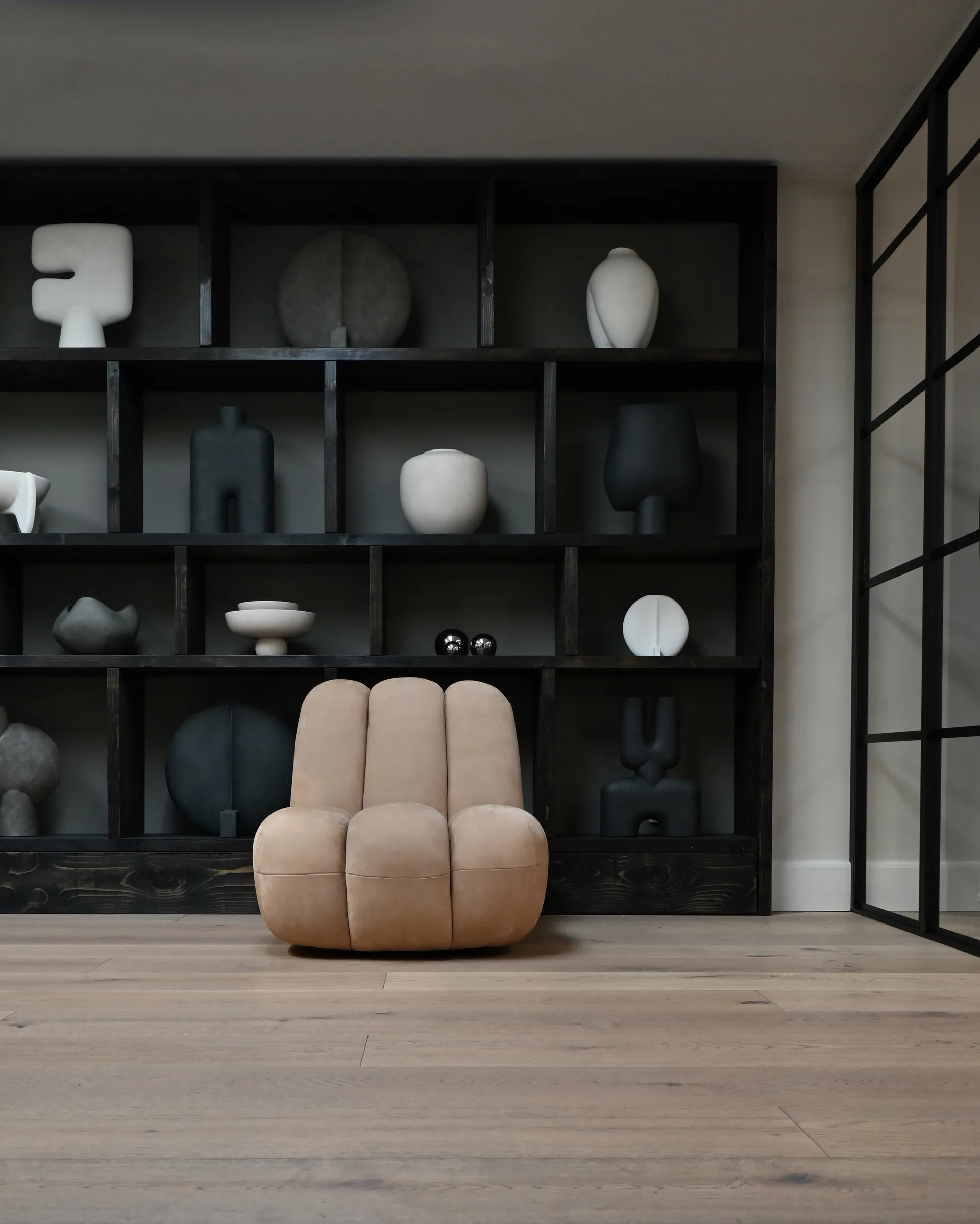 Toe loungefåtølj, Nubuck 101 Copenhagen