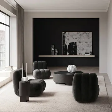 Toe loungefåtølj - Peat - 101 Copenhagen