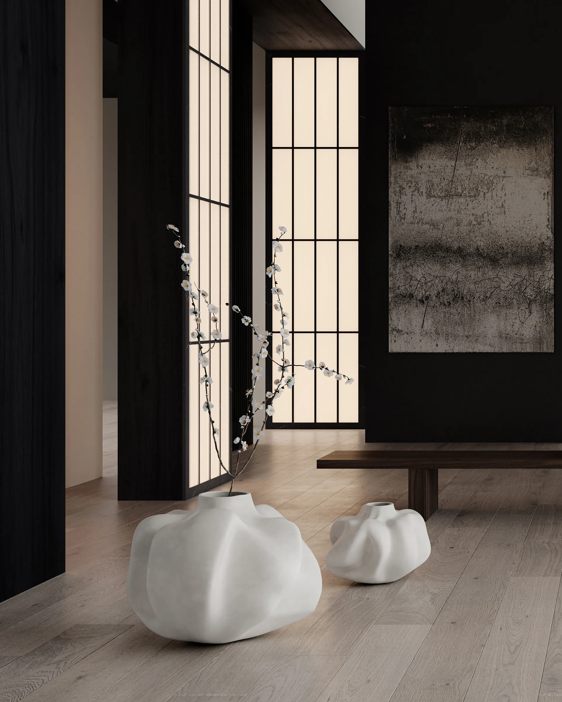 Wabi Big vase 48 cm, Bjørk 101 Copenhagen