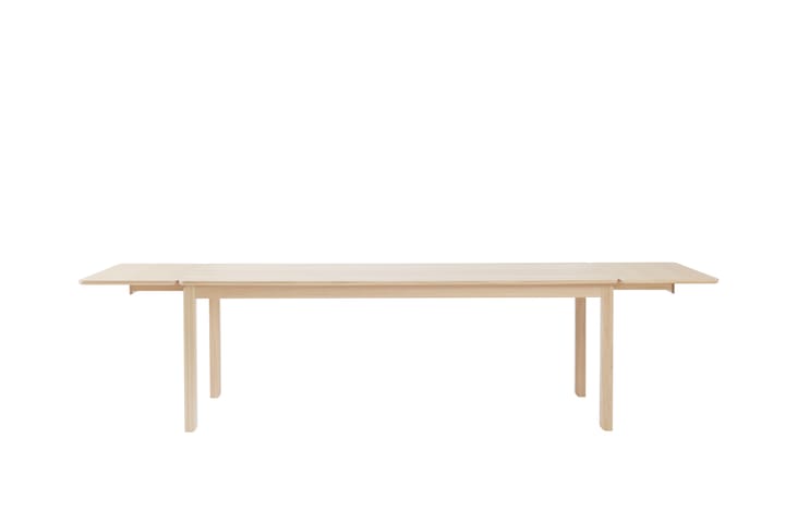 Alfred spisebord 90x220 cm, Hvitpigmentert eik 1898