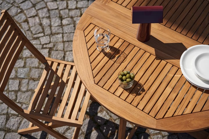 Aneboda klaffebord, Teak 1898