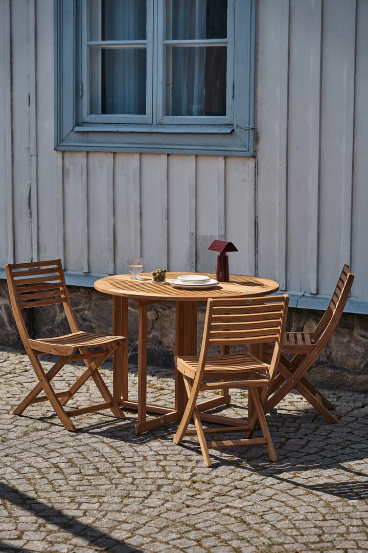 Aneboda klaffebord, Teak 1898
