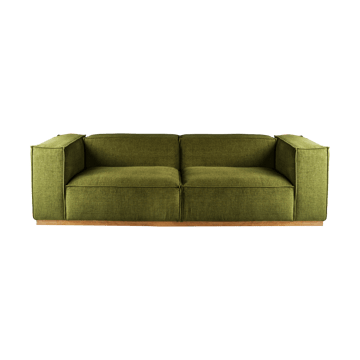 Bergsdal 3-seters sofa - Luisa green - 1898