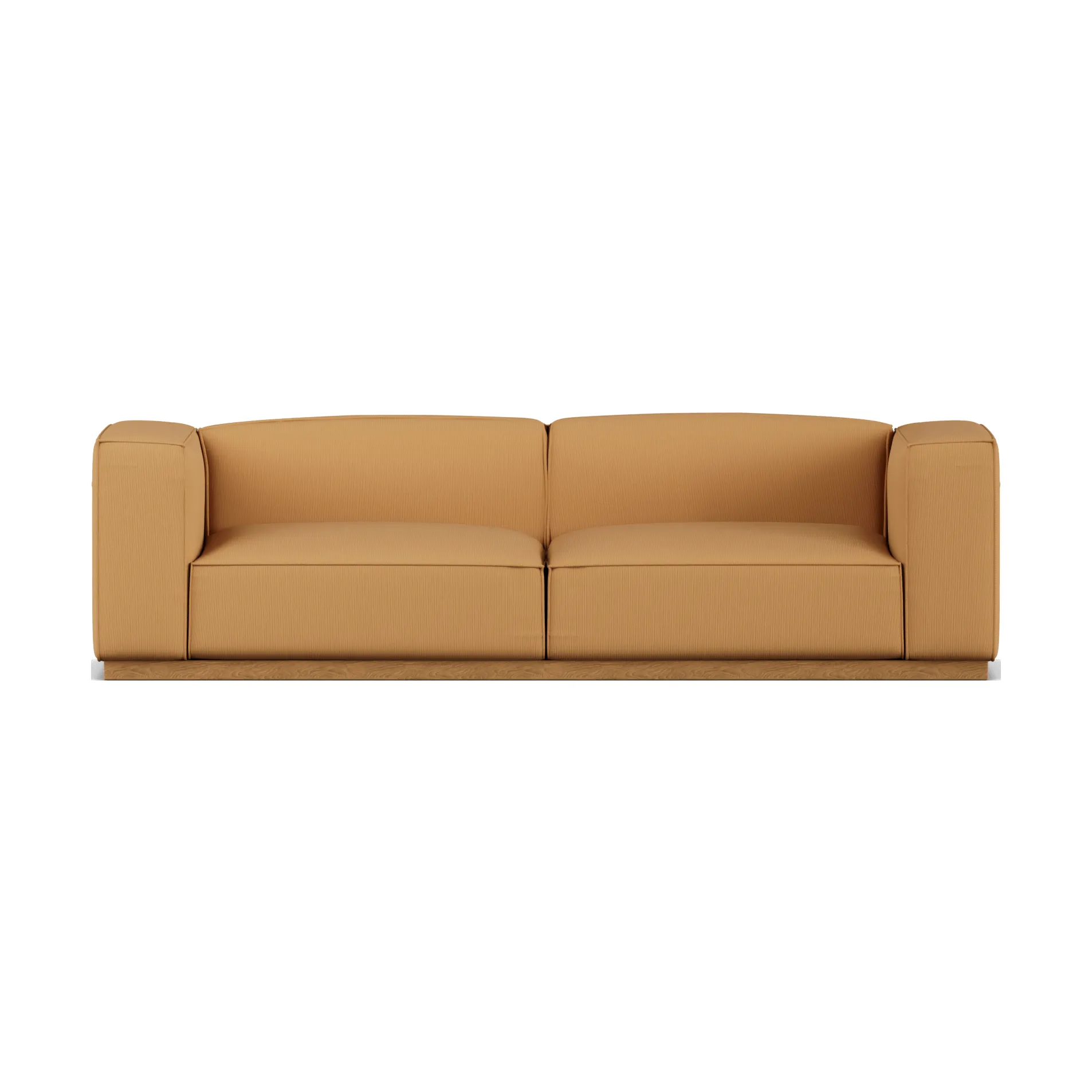 Bergsdal sofa, Jump honey 1959-Eikebeiset ask, 3-seters 1898