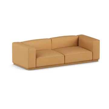 Bergsdal sofa - Jump honey 1959-Eikebeiset ask, 3-seters - 1898