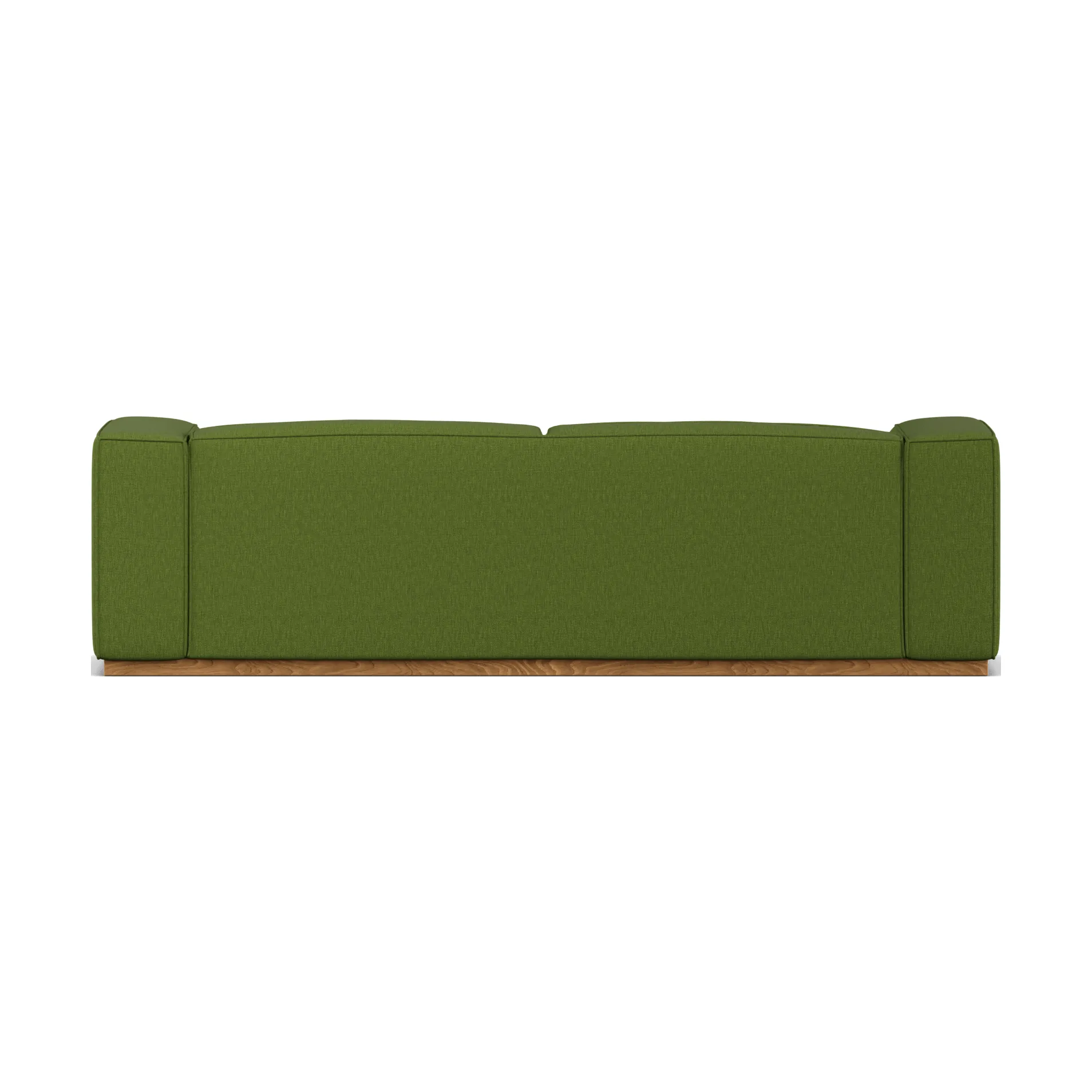 Bergsdal sofa, Luisa green 3975-Eikebeiset ask, 3-seters 1898