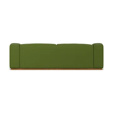 Bergsdal sofa - Luisa green 3975-Eikebeiset ask, 3-seters - 1898