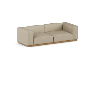 Bergsdal sofa - Same Sand 6672-eikebeiset, 3-seter - 1898