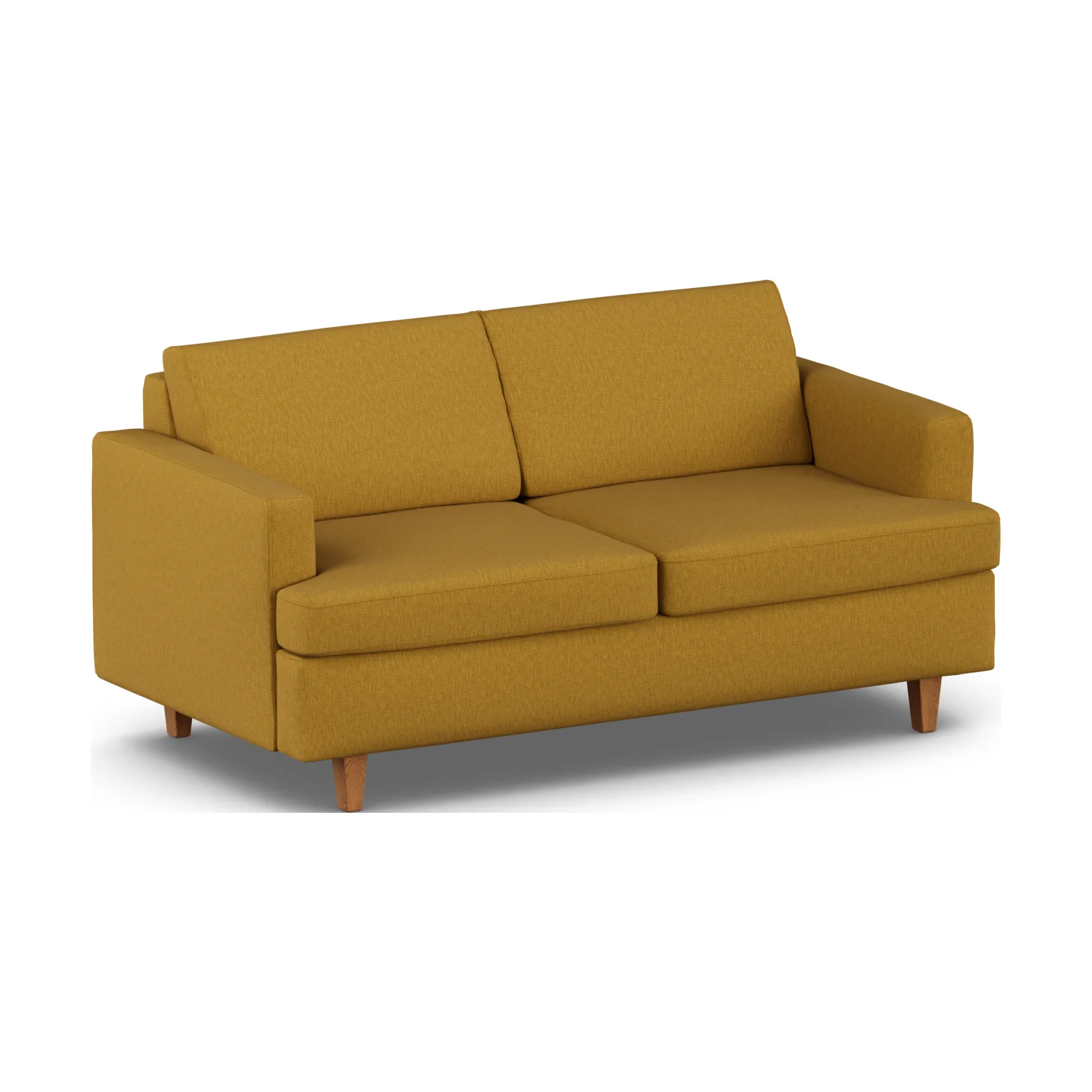 Binga 2,5-seters sovesofa, Luiza Mustard 3972-eik 1898