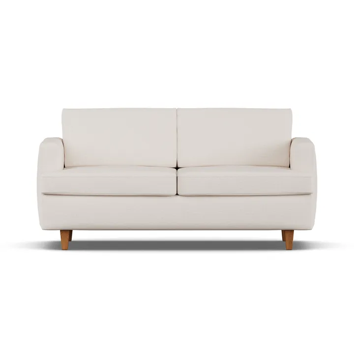 Binga 2,5-seters sovesofa - Same Off White 6671-mørkbeiset ask - 1898