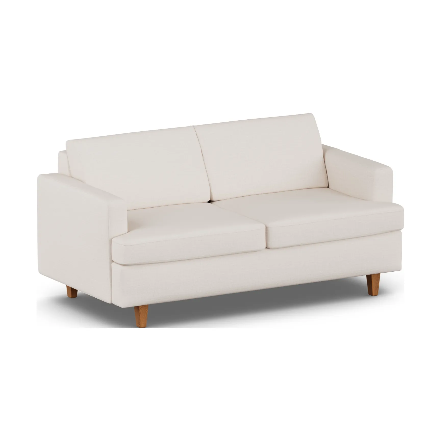 Binga 2,5-seters sovesofa, Same Off White 6671-mørkbeiset ask 1898