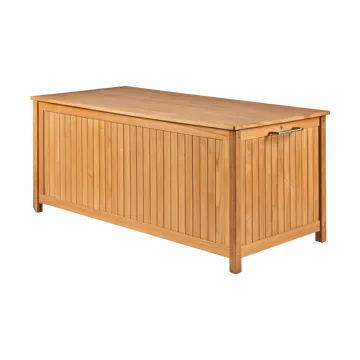 Bjärknäs putekasse med hjul L 180x85x75 cm - Teak - 1898