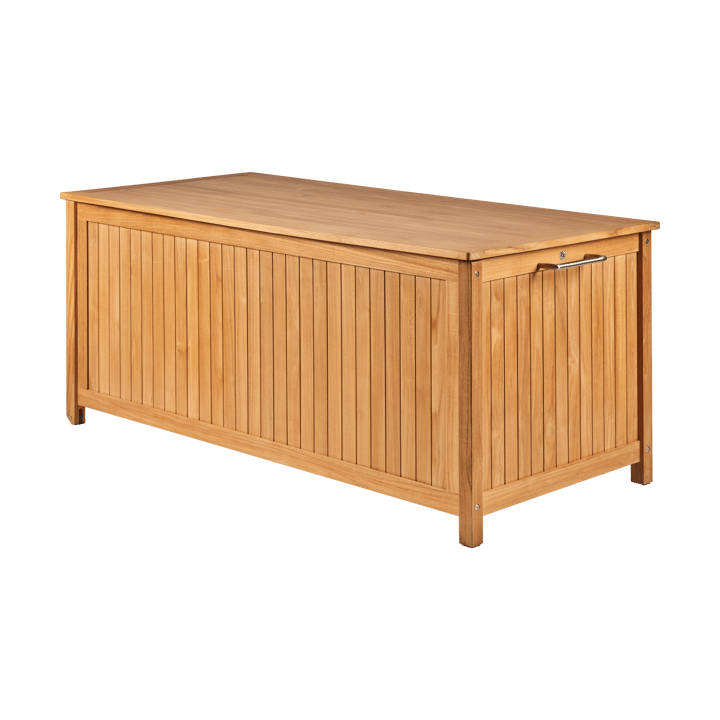 Bjärknäs putekasse med hjul L 180x85x75 cm - Teak - 1898