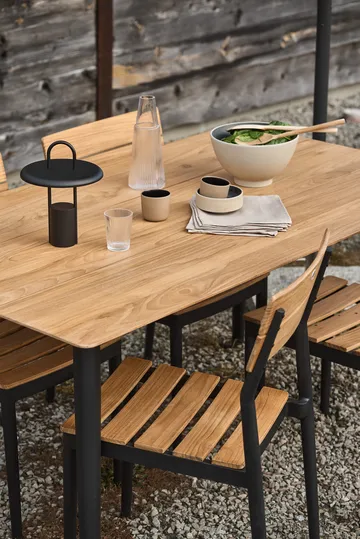 Björnö spisegruppe med 4 stoler teak - 1898