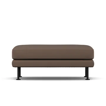 Bredhult fotskammel - Jump Brown 1955-svart stål - 1898