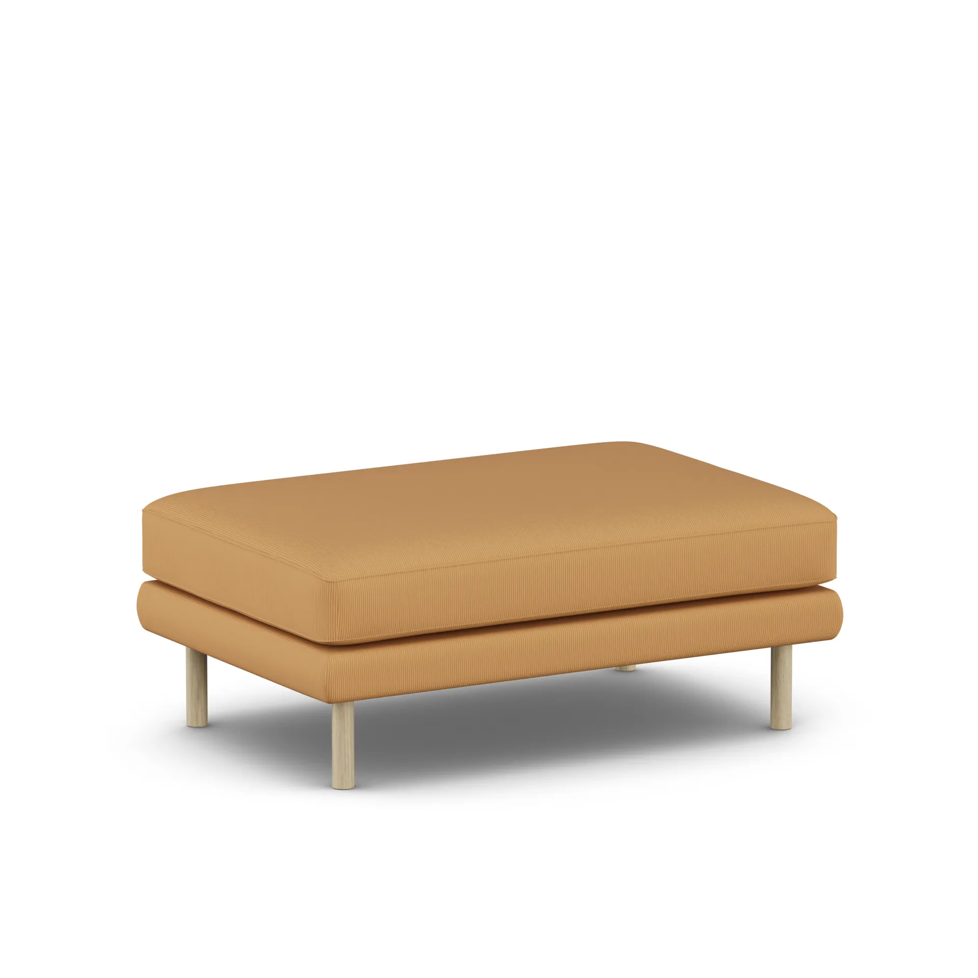 Bredhult fotskammel, Jump Honey 1959-hvitoljet eik 1898