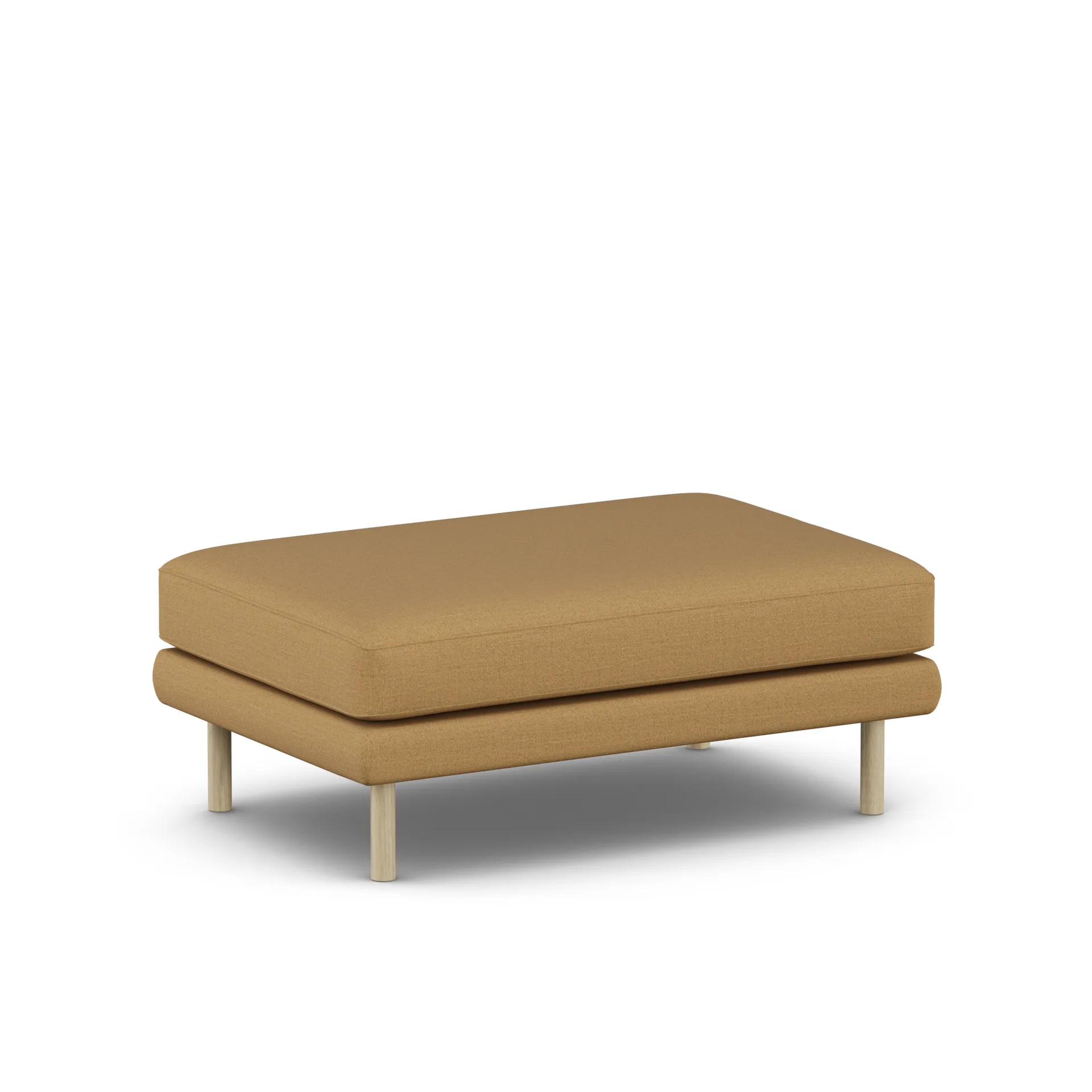 Bredhult fotskammel, Same Ochre 6676-hvitoljet eik 1898