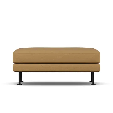 Bredhult fotskammel - Same Ochre 6676-svart stål - 1898