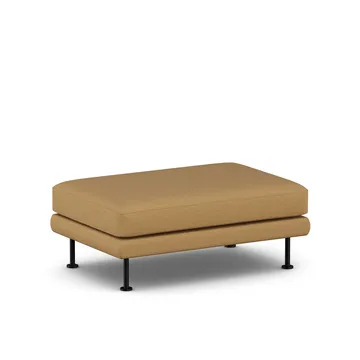 Bredhult fotskammel - Same Ochre 6676-svart stål - 1898