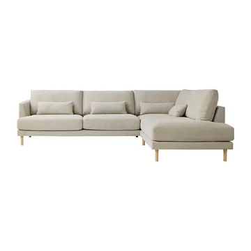 Bredhult sofa - Bern 0341 Bøk - 1898